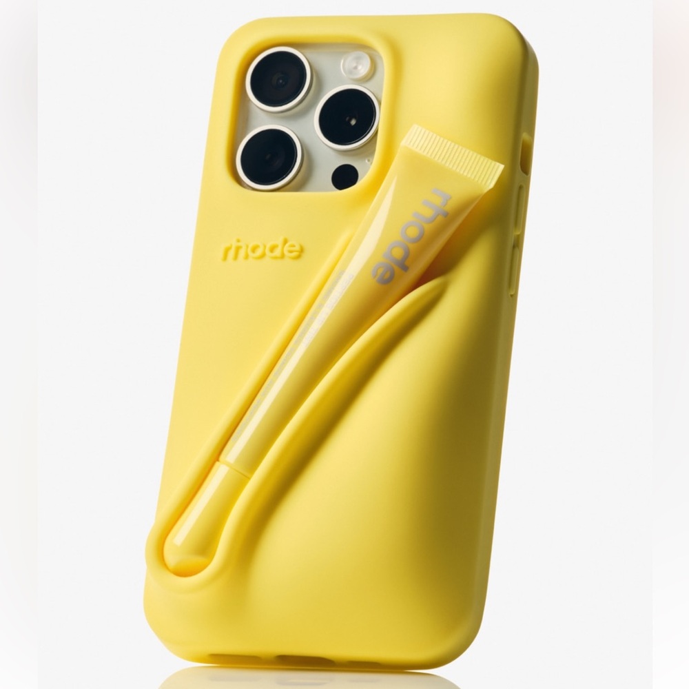 Authentic RHODE Yellow Lemontini Phone Case for iPhone 13 Pro Max